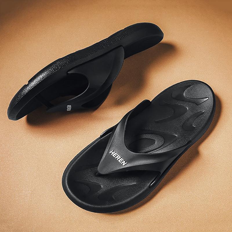 Summer Men's Slippers Trendy Wild Men's Fashion Flip Flops Outdoor Non-slip Personalized Clip Drag