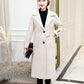 Woolen Coat Women's Mid-length Thickened Autumn and Winter Korean Loose Woolen Cloth Was Thin Winter Woolen Coat