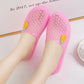 Women's Plastic Slippers for Summer Outer Wear Non-slip Wear-resistant Slippers