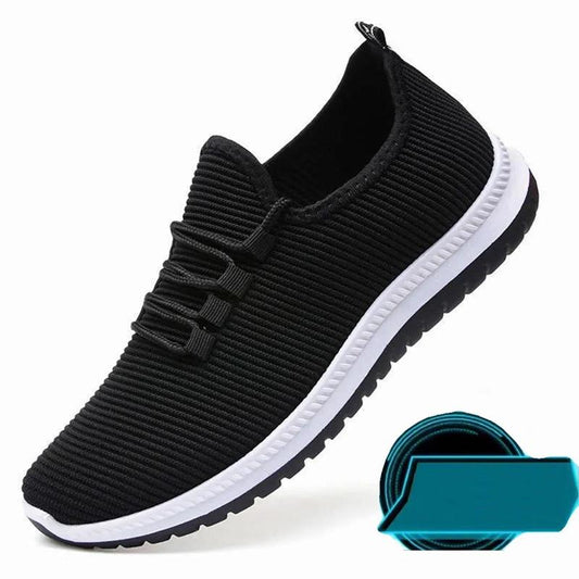 Spring and Summer Dad Shoes Men's Breathable Deodorant Old Beijing Cloth Shoes Middle-aged and Elderly Casual Non-slip Walking Shoes