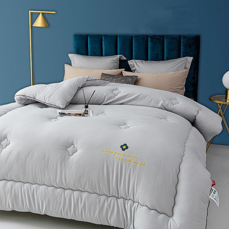 Four Seasons Thick Warm White Goose Down Winter Quilt Genuine Duvet Clearance Duck Down Air-conditioning Quilt Core