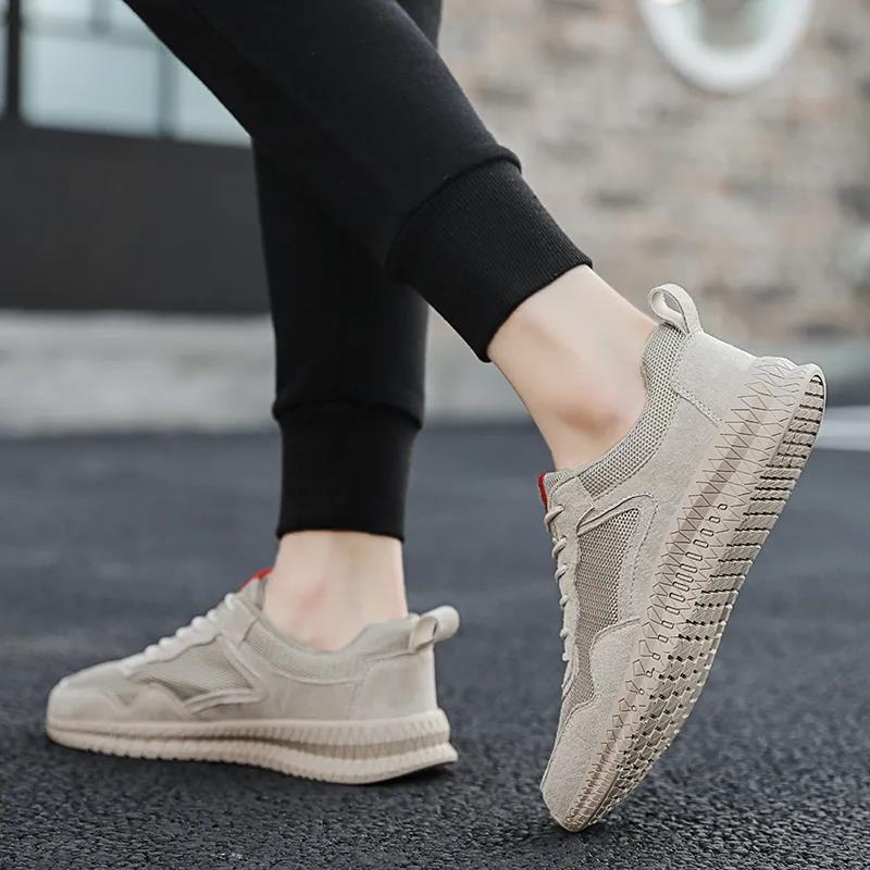 Men's Shoes Summer New Casual Shoes Men Breathable Trend Driver Shoes
