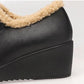 Winter Cotton Shoes Warm and Comfortable Padded Shoes Slope Heel All-match Comfortable Plush Shoes