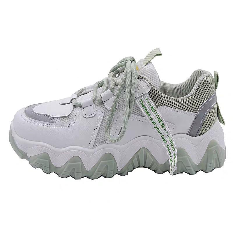 Women Chunky Sneakers White Tenis Female Casual Shoes Old Dad Shoes Ladies Walking Vulcanized Shoes