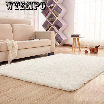 Plush rug mat sofa coffee table mat Nordic living room floor mat bedroom carpet room