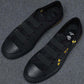 Plus Size 38-44 Summer Men Canvas Sneakers Comfortable Deodorant Running Basketball Shoes Breathable Shockproof Non-slip Bee Shoes