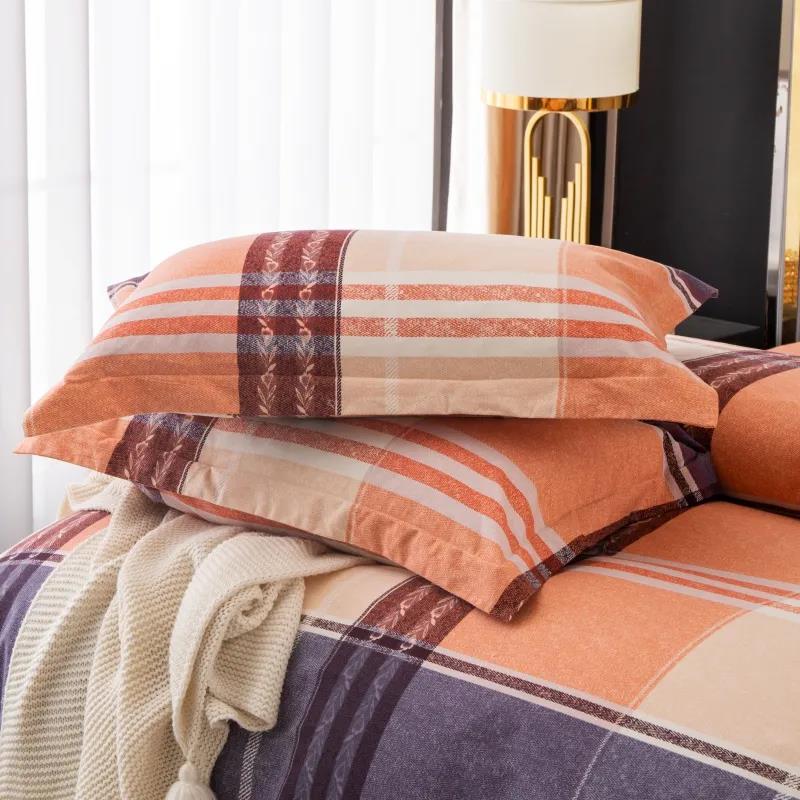 Pure Cotton Padded Pillowcase Double Pillowcase 48cmx74cm Bedroom Bedding