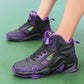 Men Shockproof  Sneakers High-top Basketball Shoes Breathable Women Running Shoes Tactical Boots