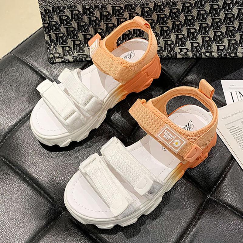 Summer Sandals for Women’s Outer Wear Comfortable Breathable and Thickening Women’s Shoes Flat Bottom Fashion