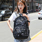 Backpack Student School Bag Fashion Backpack Summer Travel Backpack Canvas Male Middle School Student School Bag Large-capacity Backpack