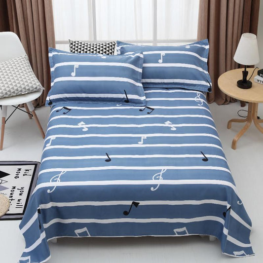 Three-piece Bedding Set with Exquisite Patterns Household Textiles Non-fading Machine Washable Pure Cotton Fabric Pure Cotton Breathable