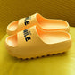Soft Thick-soled Summer Massage Slippers Not Smelly Feet Household Couple Sandals and Slippers Deodorant Bathroom Bathing Home Non-slip Flip Flops