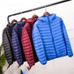 Autumn and Winter Jacket Men's Down Jacket Short Jacket Large Size Down Jacket 2021 New Warm Jacket