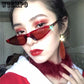 Small Triangle Cat Eye Sunglasses Women Fashion Vintage Cat Eyeglasses Female 2019 Stylish Sun Glass