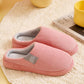 Winter Couples Home Bedroom Household Cotton Mopping Women's Warm Non-slip Plush Cotton Shoes