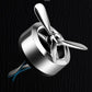 2pcs Car Air Outlet Aroma Diffuser Simulation Propeller Engine Decorative Air Conditioning Plug-in