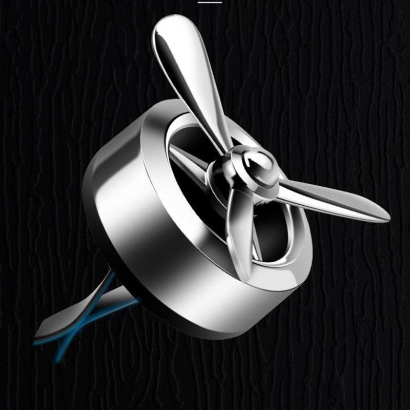 2pcs Car Air Outlet Aroma Diffuser Simulation Propeller Engine Decorative Air Conditioning Plug-in