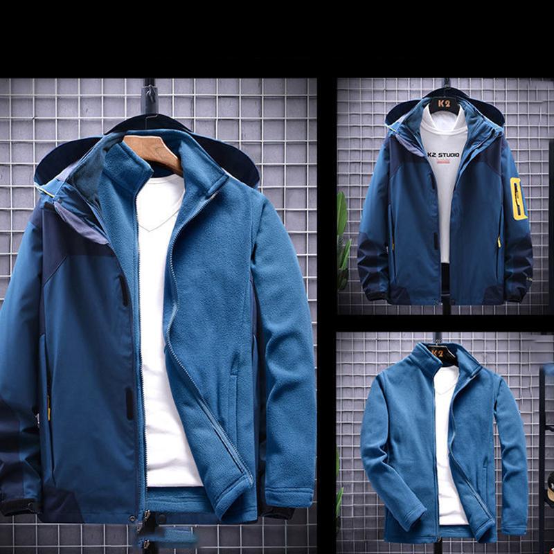 Couple Jackets Outdoor Sports Leisure Loose Wild Thick Warm Mountaineering Clothes