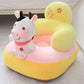 4 Months-4 Years Old Children Seat High Elastic Sponge Thicker and Softer Plush Baby Sofa Bedroom Living Room Baby Room