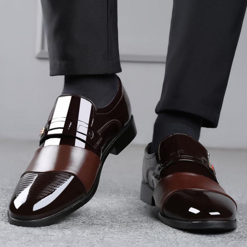 Men's Business Dress Shoes England Korean Casual Shoes Youth All-match Fashion Shoes