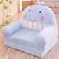 Children Two Layer Folding Chair Cartoon Animal Baby Armchair Sofa Soft Tatami Safe and Anti-drop Bedroom Living Room Game Room