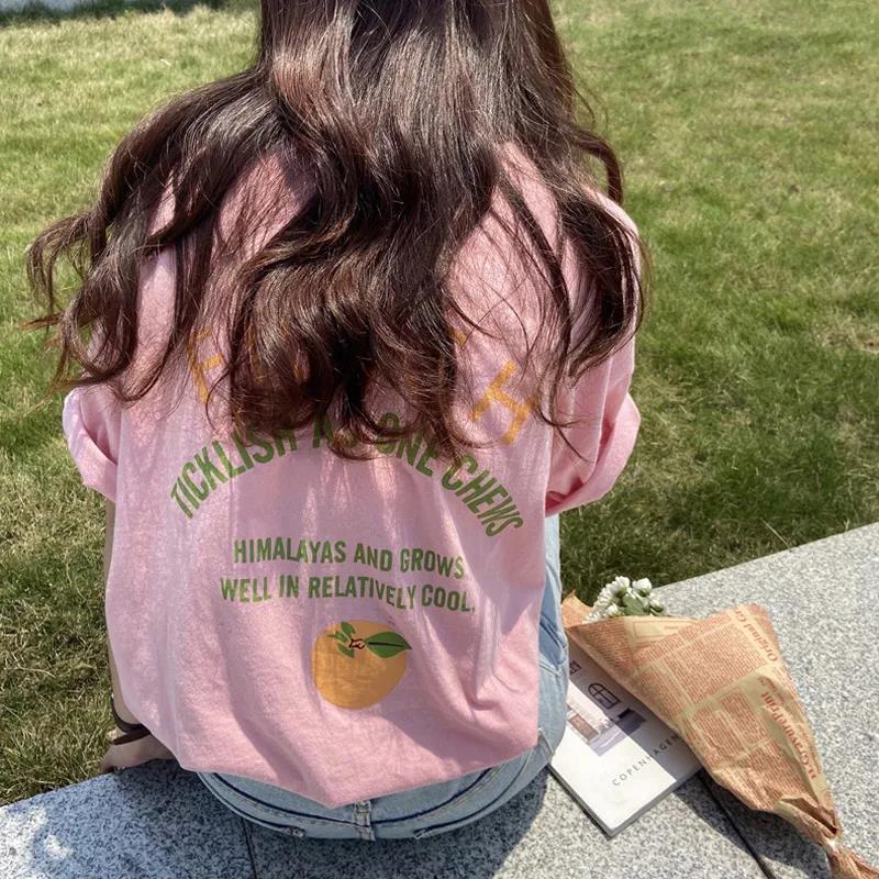 Women's Summer All-match Short-sleeved Plus Size Loose Top T-shirt