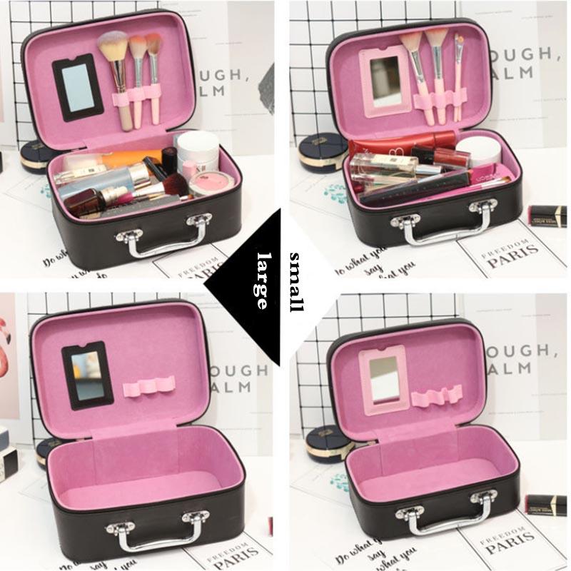 Multifunctional Cosmetic Bag Female Portable Large-capacity Small Simple Box for Home Use