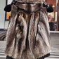 Winter Men's Mink Fur Parka Clothing Liner with Detachable Fur One Mid-length Imitation Fur Coat