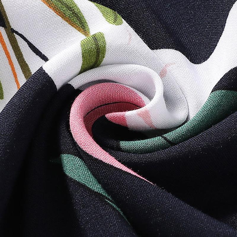 Cotton Silk Dress Female Summer Wear Short-sleeved Fashion Big Sleepers