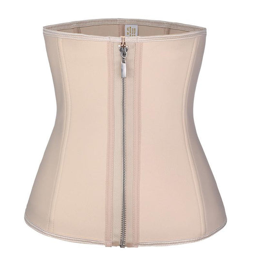 Bustiers Zipper Fly Push Up Waist Corsets Tummy Control Waist Trainer Cinchers Body Shaper Shapewear