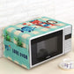 Grease Proofing Storage Bag Kitchen Accessories Double Pockets Dust Covers Microwave Cover Microwave Oven Hood