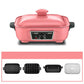 British Multi-function Cooking Pot Barbecue Meat Boiler Household Electric Pot for Frying and Cooking Fried Egg Barbecue Plate