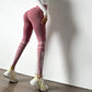 High-waist Yoga Pants Women's High-waist Butt-lifting Tight-fitting Slimming Running Sports Fitness Pants Outerwear Spring and Autumn