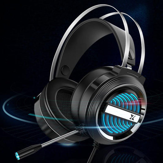Gaming Headset Headset Wired Computer with Wheat and Chicken Gaming Headset Listening Position Low Stress Microphone Headset