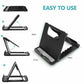 2PCS Creative Portable Universal Folding Plastic Phone Holder Tablet Computer Stand