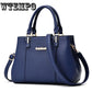 Genuine fashion leather handbags Europe and the United States trend shoulder diagonal bag handbag
