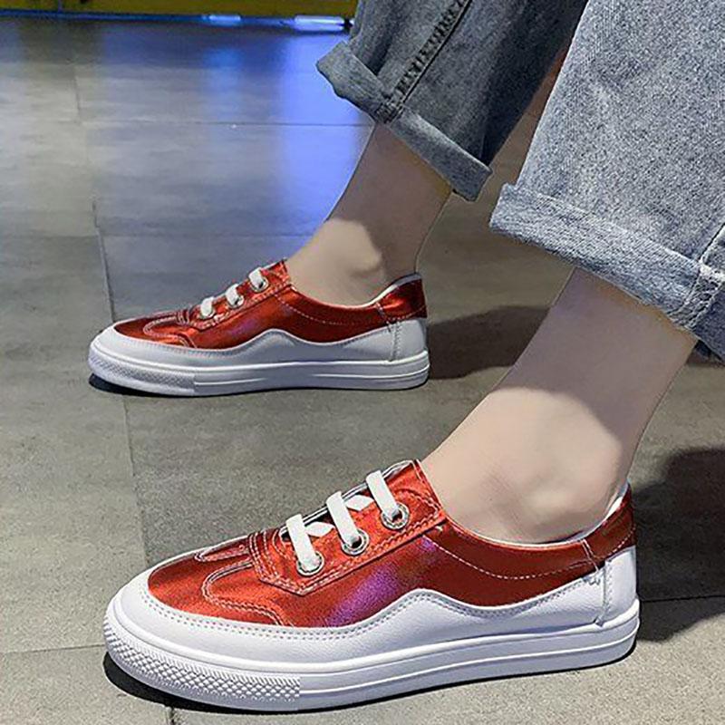 Colorful Laser Women's Shoes Sports Shoes Spring and Summer Students Korean Style Casual Shoes