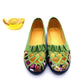 Middle-aged and Elderly Cloth Shoes Hollow Ladies Net Shoes One-step Breathable Shoes Sandals Non-slip Soft-soled Shoes