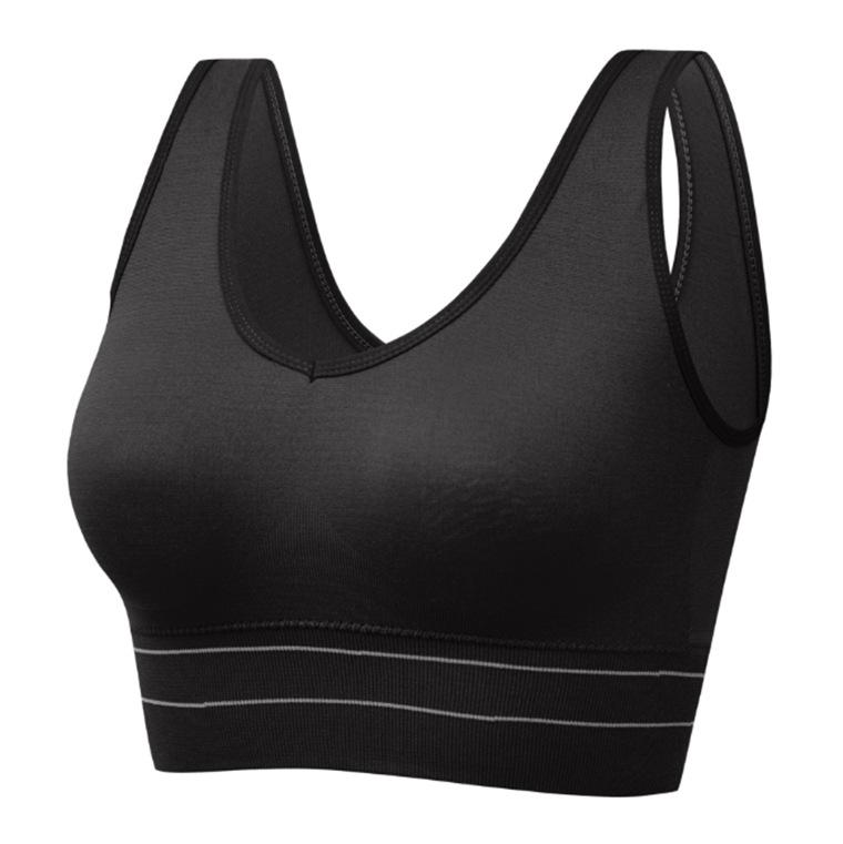 Sports Bra Women Yoga Crop Top Shockproof Push Up Underwear Fitness Bras Athletic Vest Gym Shirt Sport Sportswear