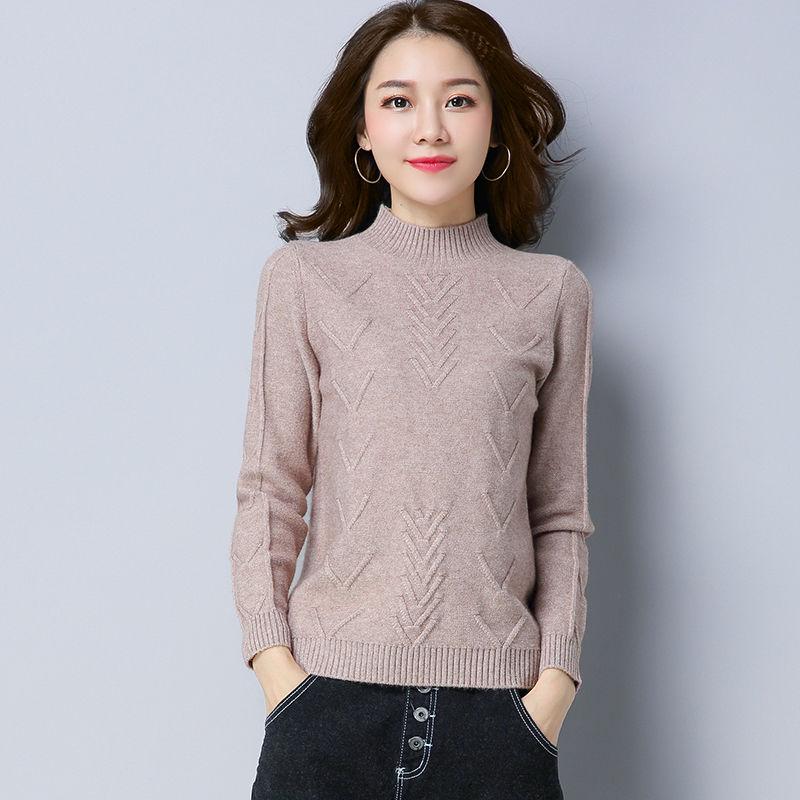 Turtleneck Sweater Women Sweater Kintted Long Sleeve Pullovers Sweater Sexy Womens Jumper Pull Femme