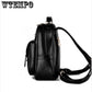 Fashion Pu Leather Women Backpack Simple Style Backpack Women College Backpack