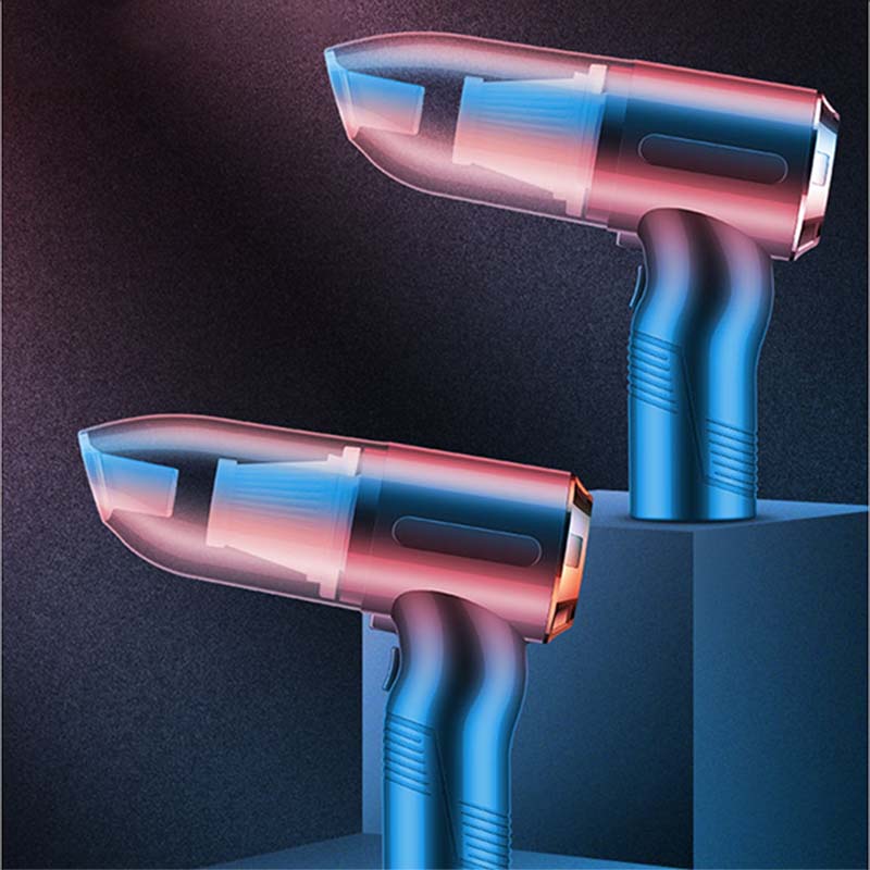 Car Wireless Vacuum Cleaner Super Powerful Suction and High Power Small Mini Wireless Rechargeable Vacuum Cleaner for Home Car