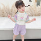 Girls' Summer Clothes Children's Summer Western Style Children's Summer Suits Female Baby Two-piece Suit