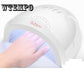 Nail Phototherapy Machine LED Nail Light Gel Polish Cure Nail Dryer Lamp Smart