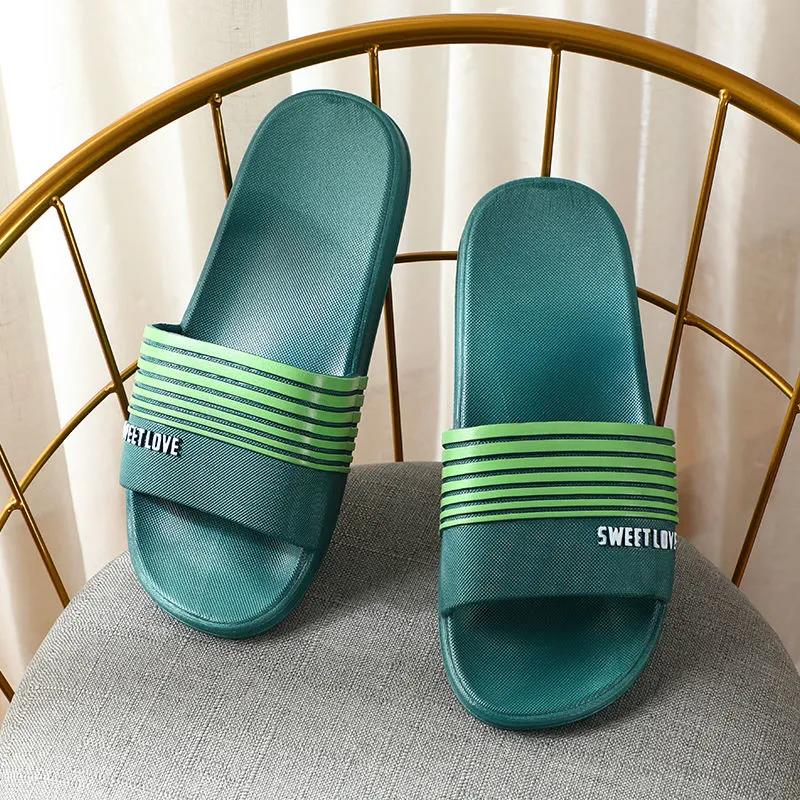 Summer Men's and Women's  Slippers Soft-soled Outwear Couples Non-slip Indoor Slippers