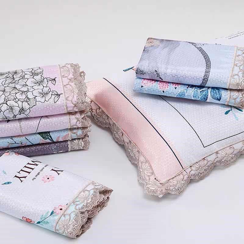 A Pair of Genuine Ice Silk Pillowcases Can Be Machine Washable