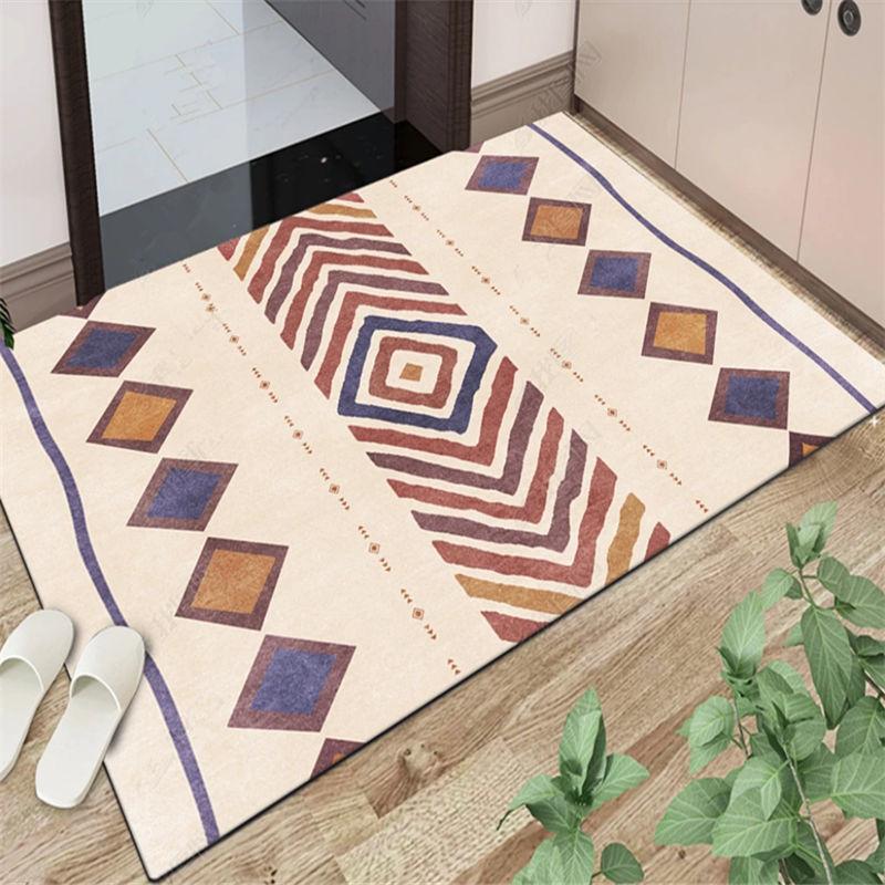 Modern Geometric Home Bedroom Bedside Carpet Living Room Sofa Cushion Nordic Minimalist Carpet