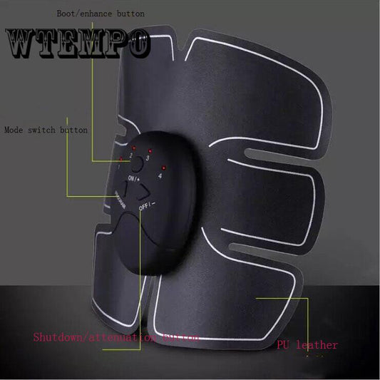 Remote Control Abdominal Muscle Trainer Fat Burning ABS Smart Body Building