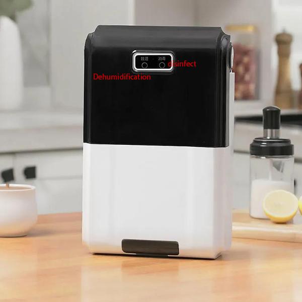 Disinfection Chopsticks Storage Rack Household Draining Dust-proof Mildew-proof Wall-mounted Tableware Storage Tube Kitchen Rack with Cover