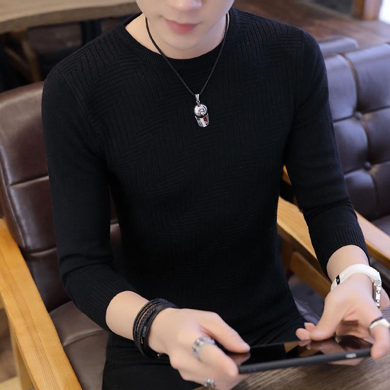 2021 Autumn and Winter New Men Turtleneck Pullover Sweater Fashion Solid Color Thick and Warm Bottoming Shirt Male Brand Clothes